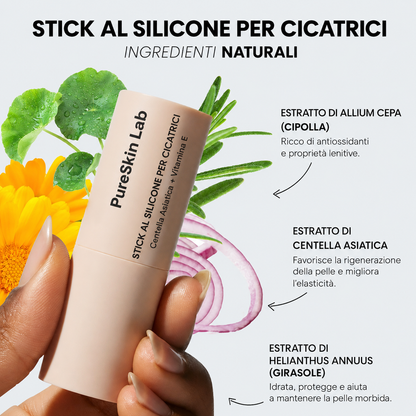 PureSkin Lab - Stick in silicone per la risoluzione delle cicatrici