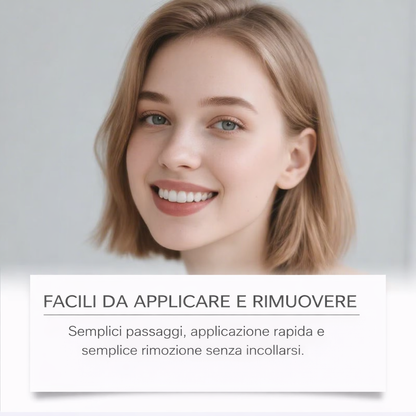 WhiteSmile Pro Strips sbiancanti istantanee viola per i denti