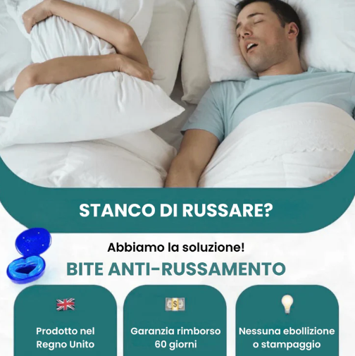 Bite -Antirussamento - Silenzioso™