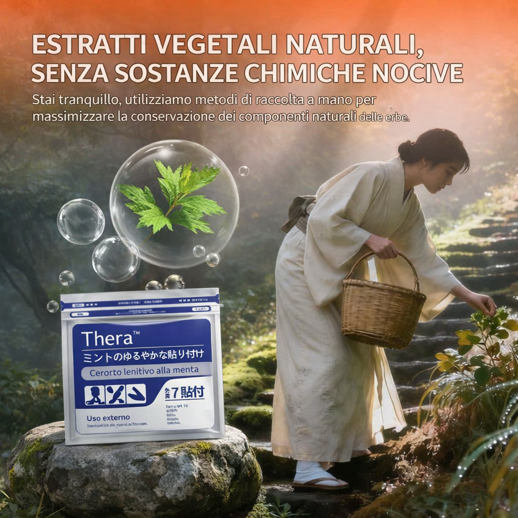 Sollievo Articolare Thera™ Il cerotto termoattivo che libera le tue articolazioni